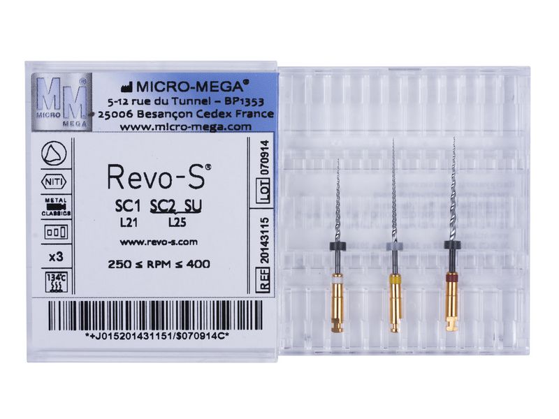 Limes mécanisées REVO-S+ SC1 SC2 SU